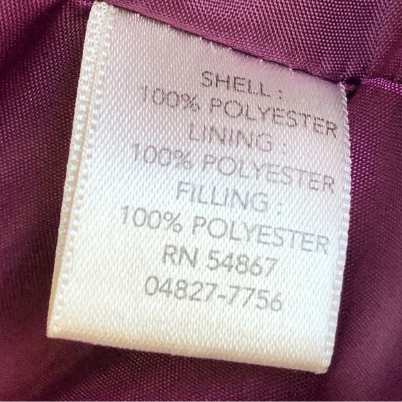 CJ Banks Purple Sleeveless Ruffle Collared Snap Front Lightweight Vest 2X - Picture 11 of 15